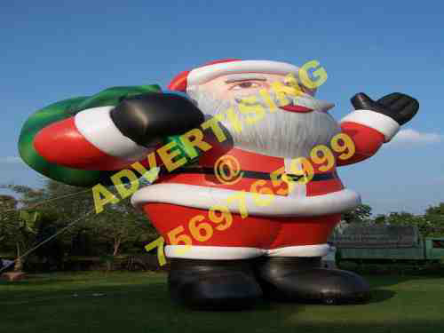 inflatable santa